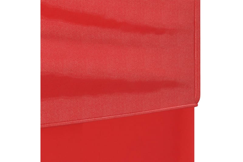beBasic foldbart festtelt med sidevægge 3x6 m rød - RÃ¸d - Partytelt - Havetelt & lagertelte