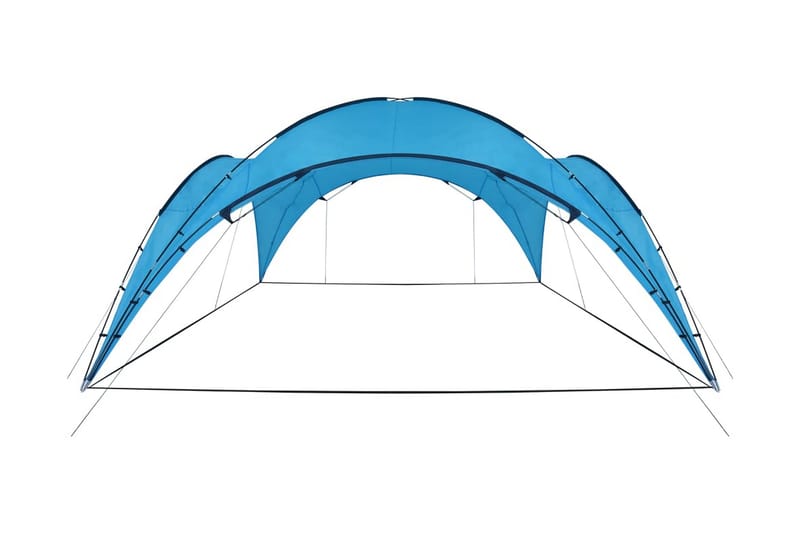 Buet Festtelt 450 X 450 X 265 Cm Lyseblå - Blå - Have - Udendørs miljø - Udendørs opbevaring - Havetelt & lagertelte - Partytelt