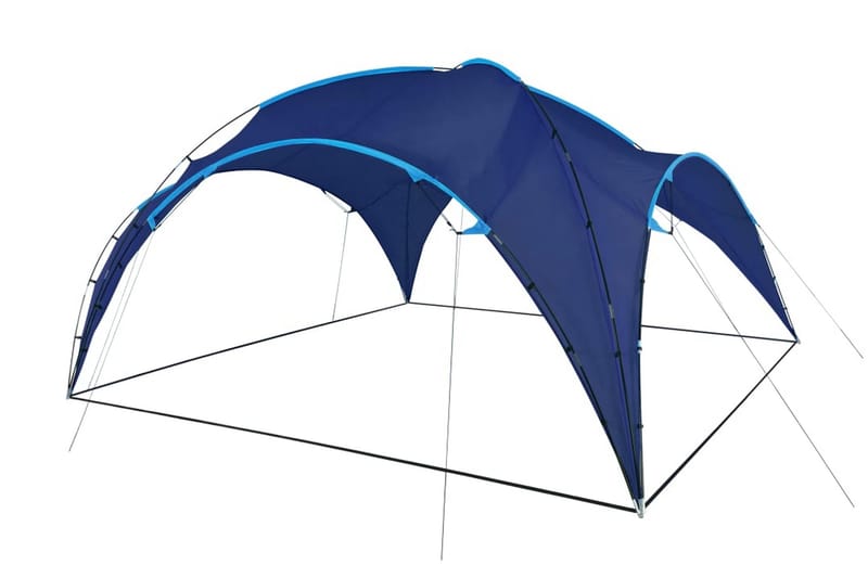Buet Festtelt 450 X 450 X 265 Cm Mørkeblå - Blå - Have - Udendørs miljø - Udendørs opbevaring - Havetelt & lagertelte - Partytelt
