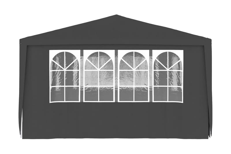 Festtelt med Sidevægge 4x6 M 90 G/m² Antracitgrå - Grå - Have - Udendørs miljø - Udendørs opbevaring - Havetelt & lagertelte - Partytelt