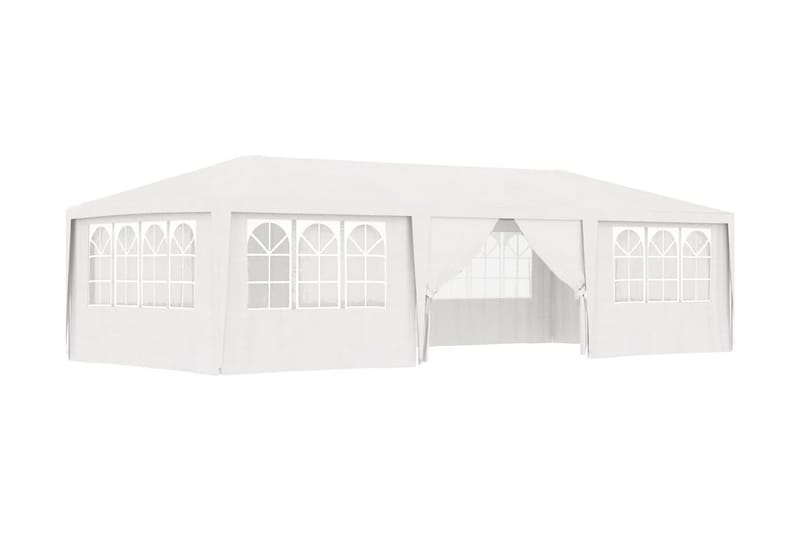 Festtelt med Sidevægge 4x9 M 90 G/m² Hvid - Hvid - Have - Udendørs miljø - Udendørs opbevaring - Havetelt & lagertelte - Partytelt