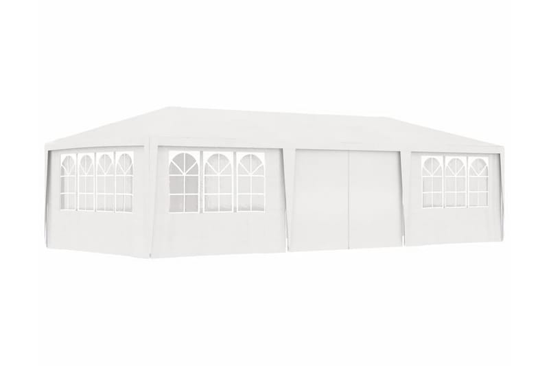 Festtelt med Sidevægge 4x9 M 90 G/m² Hvid - Hvid - Have - Udendørs miljø - Udendørs opbevaring - Havetelt & lagertelte - Partytelt