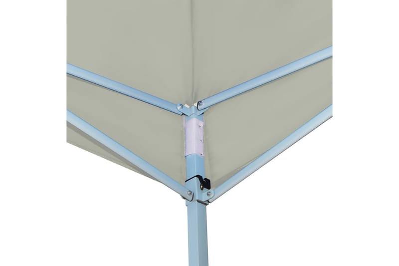 foldbar pavillon 5 x 5 m cremefarvet - Creme - Have - Udendørs miljø - Udendørs opbevaring - Havetelt & lagertelte - Partytelt