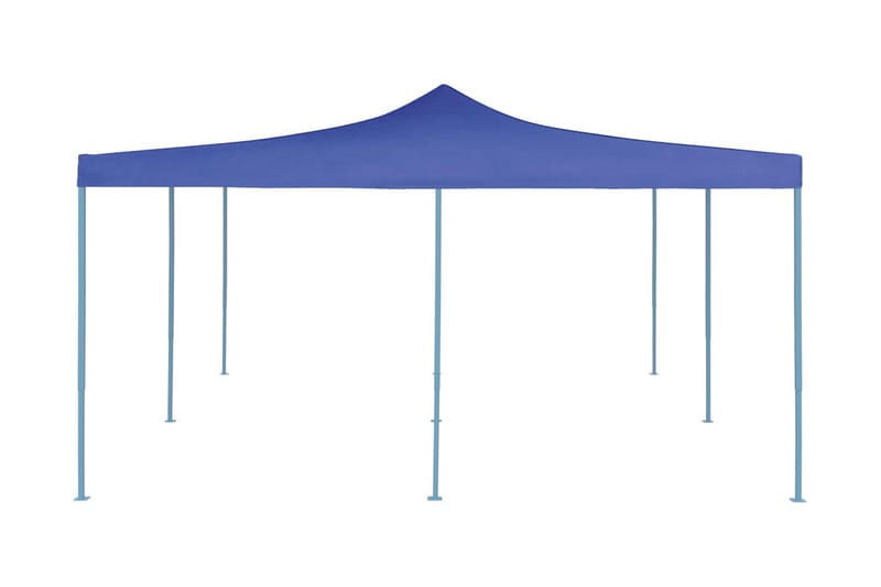 foldbar pavillon 5 x 5 m blå - Blå - Have - Udendørs miljø - Udendørs opbevaring - Havetelt & lagertelte - Partytelt