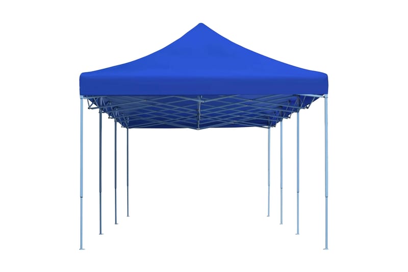 Foldbart Pop Up-Festtelt 3 X 9 M Blå - Blå - Have - Udendørs miljø - Udendørs opbevaring - Havetelt & lagertelte - Partytelt