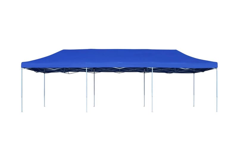 Foldbart Pop Up-Festtelt 3 X 9 M Blå - Blå - Have - Udendørs miljø - Udendørs opbevaring - Havetelt & lagertelte - Partytelt