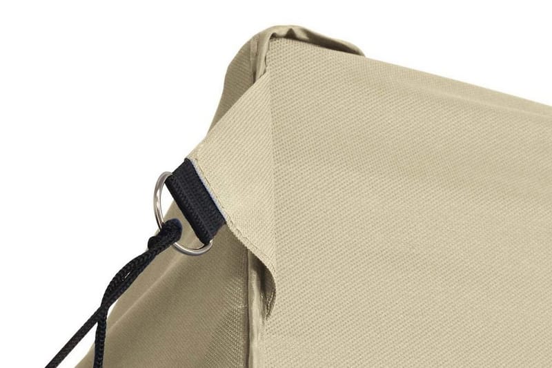 Foldbart Pop-Up Telt Med 4 Sidevægge 3 X 4,5 M Cremehvid - Creme - Have - Udendørs miljø - Udendørs opbevaring - Havetelt & lagertelte - Partytelt