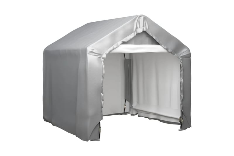 opbevaringstelt 180x180 cm galvaniseret stål grå - Grå - Have - Udendørs miljø - Udendørs opbevaring - Havetelt & lagertelte