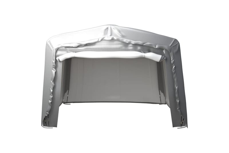 opbevaringstelt 370x370 cm stål grå - Grå - Havetelt & lagertelte - Opbevaringstelt