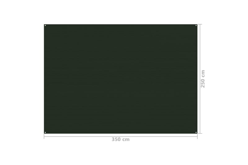 telttæppe 250x350 cm mørkegrøn - Havetelt & lagertelte