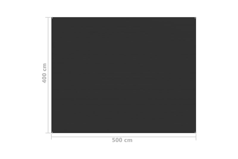 telttæppe 400x500 cm antracitgrå - Have - Udendørs miljø - Udendørs opbevaring - Havetelt & lagertelte