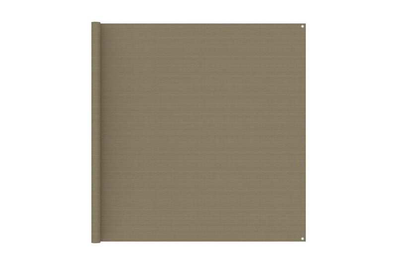 telttæppe 200x300 cm gråbrun - Have - Udendørs miljø - Udendørs opbevaring - Havetelt & lagertelte