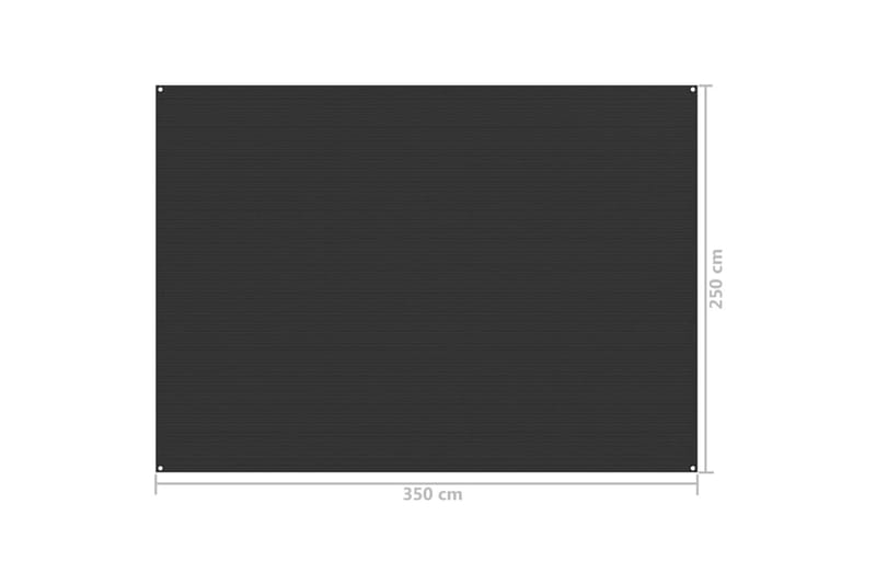 telttæppe 250x350 cm antracitgrå - Have - Udendørs miljø - Udendørs opbevaring - Havetelt & lagertelte
