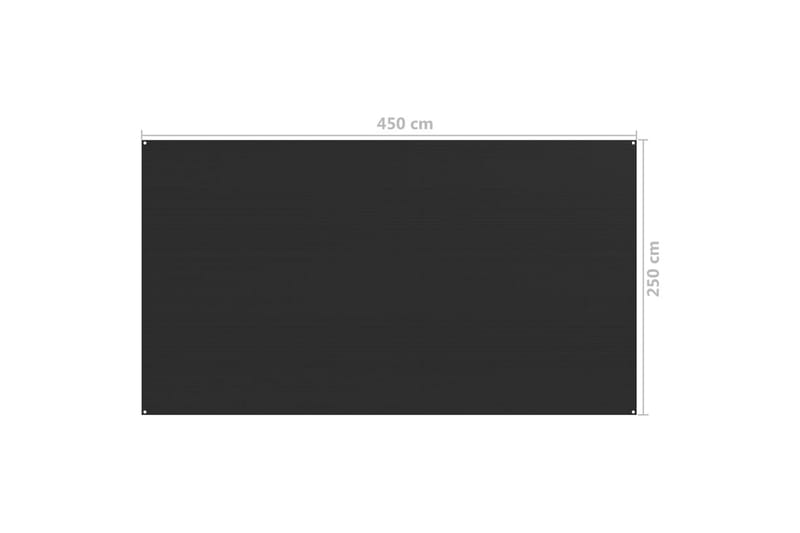 telttæppe 250x450 cm antracitgrå - Antracit - Have - Udendørs miljø - Udendørs opbevaring - Havetelt & lagertelte