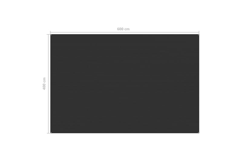 telttæppe 400x600 cm antracitgrå - Antracit - Have - Udendørs miljø - Udendørs opbevaring - Havetelt & lagertelte