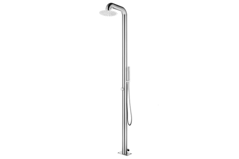 havebruser 225 cm rustfrit stål - Have - Udendørsbad - Havebruser - Havebruser uden varme