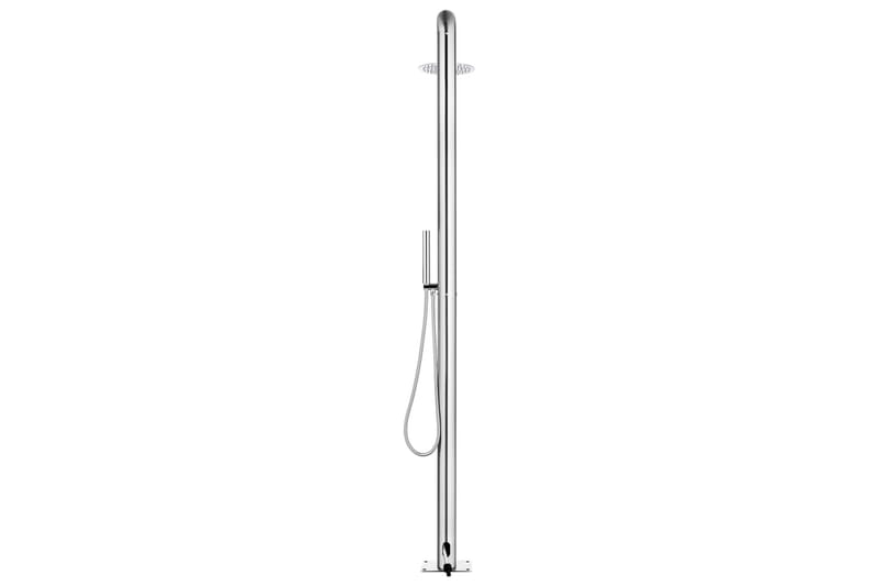 havebruser 225 cm rustfrit stål - Have - Udendørsbad - Havebruser - Havebruser uden varme