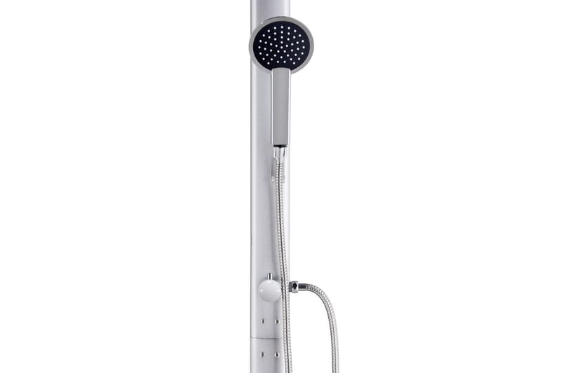 havebruser med grå bund 220 cm aluminium - Have - Udendørsbad - Havebruser - Havebruser uden varme