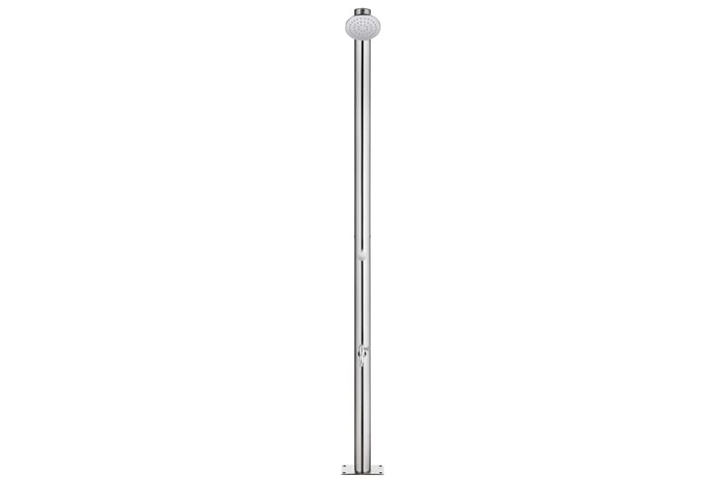 havebruser med grå bund 220 cm rustfrit stål - Have - Udendørsbad - Havebruser - Havebruser uden varme