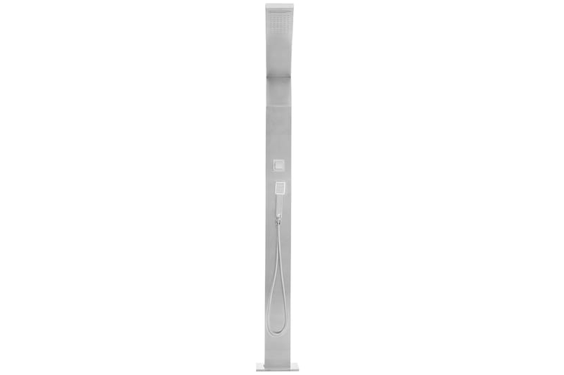 Havebruser 215x16 cm - Sølv - Have - Udendørsbad - Havebruser - Havebruser uden varme