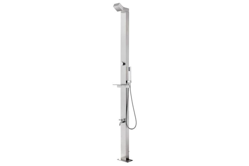 havebruser 220 cm rustfrit stål - Have - Udendørsbad - Havebruser - Havebruser uden varme