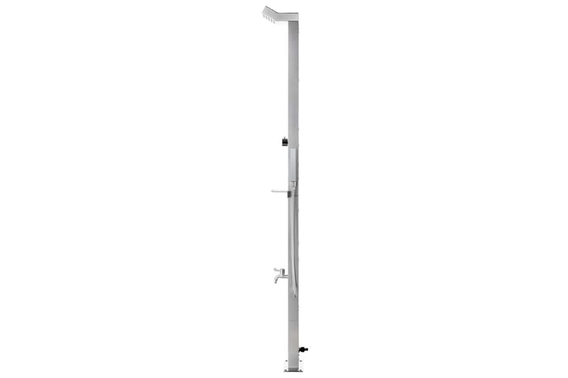 havebruser 220 cm rustfrit stål - Have - Udendørsbad - Havebruser - Havebruser uden varme
