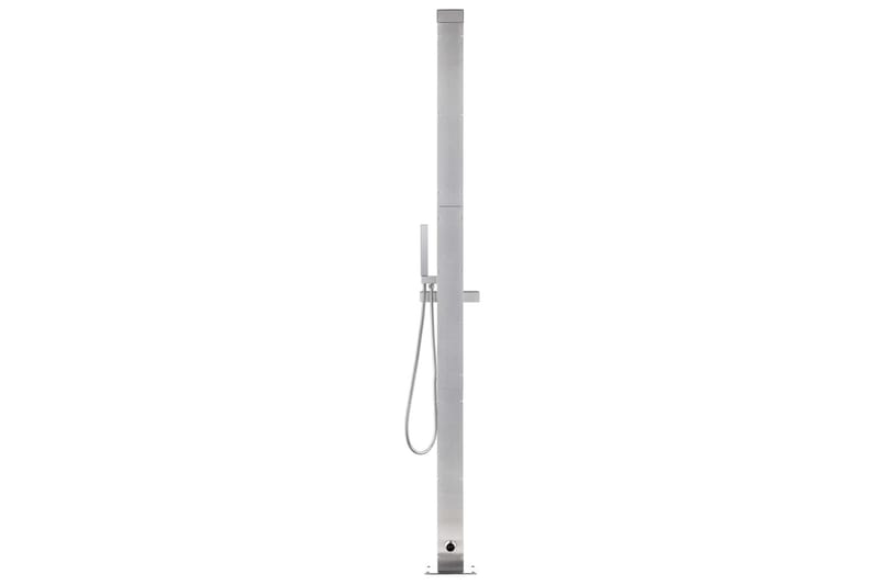 havebruser 220 cm rustfrit stål - Have - Udendørsbad - Havebruser - Havebruser uden varme