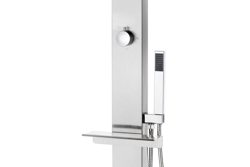 havebruser 220 cm rustfrit stål - Have - Udendørsbad - Havebruser - Havebruser uden varme