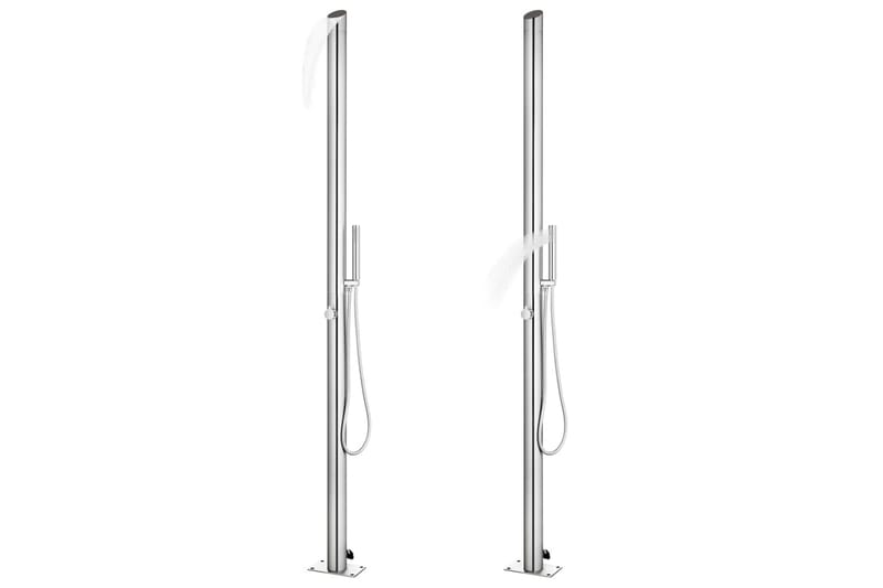 havebruser 220 cm rustfrit stål - Have - Udendørsbad - Havebruser - Havebruser uden varme