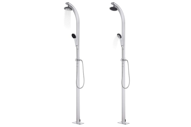 havebruser med brun bund 220 cm aluminium - Have - Udendørsbad - Havebruser - Havebruser uden varme