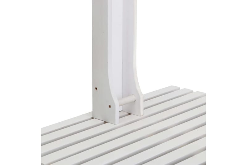 Havebruser Træ Hvid - Hvid - Have - Udendørsbad - Havebruser - Havebruser uden varme