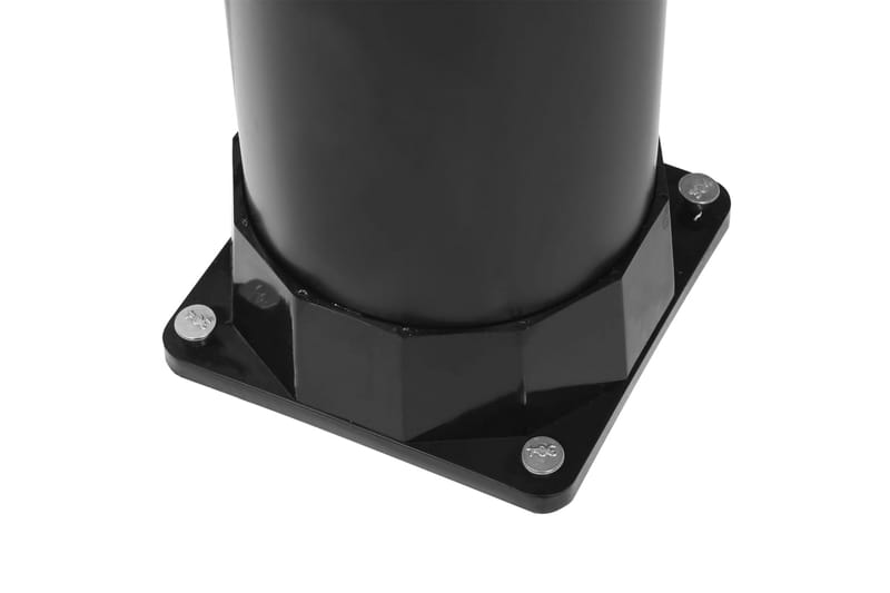 Solopvarmet Havebruser 215 cm 8 L Sort - Have - Udendørsbad - Havebruser - Solbruser