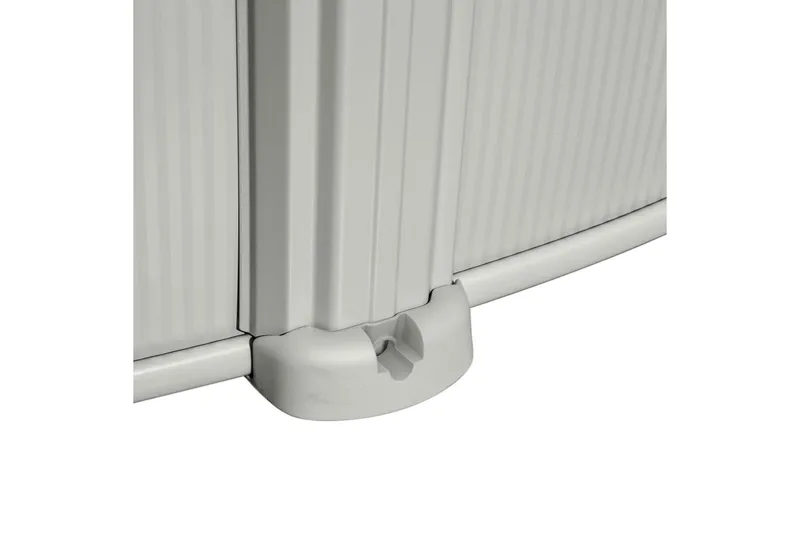 Bestway Hydrium Stålpool Rund 3,66 m - Grå - Have - Udendørsbad - Pool - Fritstående pool