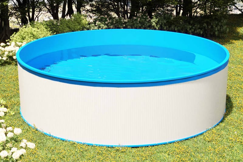 pool 350x90 cm hvid - Børnepool & babybassin