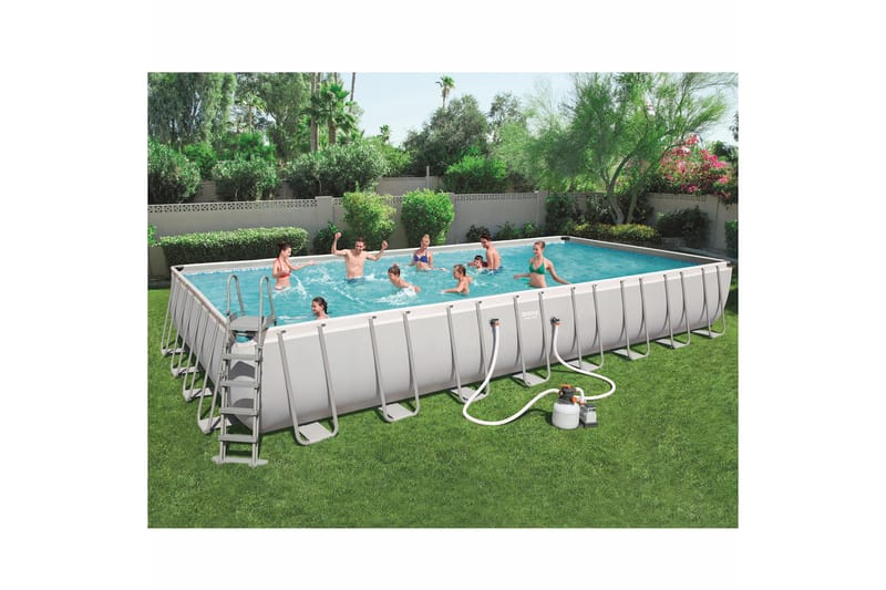 Fritstående pool 9,6 x 4,9m | pool (56623) - Have - Udendørsbad - Pool - Fritstående pool