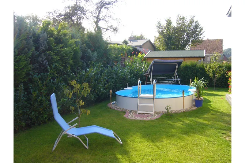 Overjordisk pool Planet Pool Planet Pool Stålvægspool Premium Otteform 6,25x3,6x1,5 m Indb Vit - Have - Udendørsbad - Pool - Fritstående pool