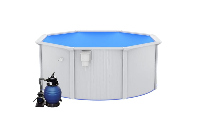 swimmingpool med sandfilterpumpe 300x120 cm - Have - Udendørsbad - Pool - Fritstående pool