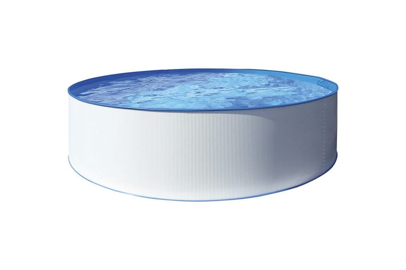 Pool Stål Swim & Fun Kreta Rund XL Ø360 x 120 cm - Ø360 x 120 cm - Have - Udendørsbad - Pool - Fritstående pool
