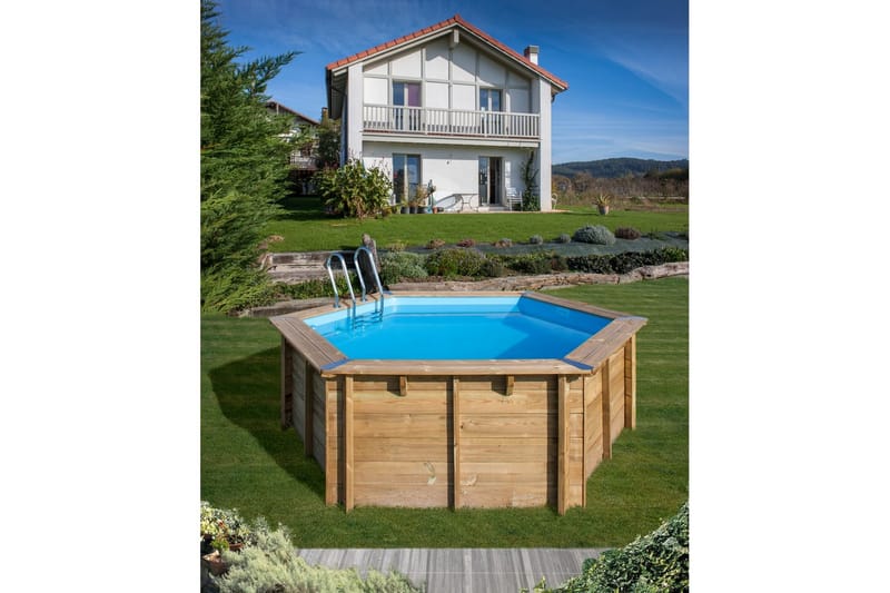 Pool Træ Zodiac Rund Vanille 2 - Have - Udendørsbad - Pool - Fritstående pool