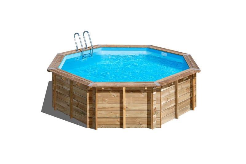 Pool Træ Zodiac Runde Violette 2 - Have - Udendørsbad - Pool - Fritstående pool