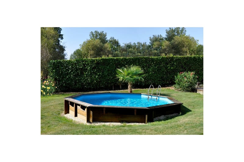 Pool Træ Zodiac Runde Violette 2 - Have - Udendørsbad - Pool - Fritstående pool