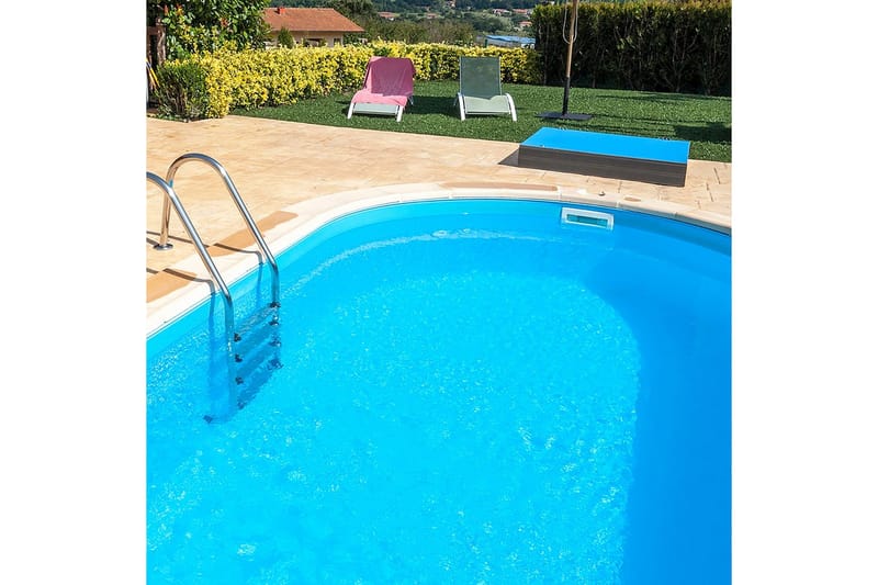 Poolpakke Nedgravet Gre Inground Oval 700 x 320 x 120 cm - 700 x 320 x 120 cm - Have - Udendørsbad - Pool - Nedgravet pool