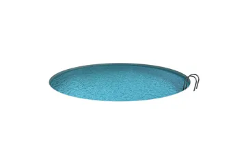 Poolpakke Nedgravet Gre Overjordisk Rund Ø420 x 120 cm - Ø420 x 120 cm - Have - Udendørsbad - Pool - Nedgravet pool