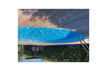 Stålvægspool Planet Pool Premium Rund Ø 3,5 m, Persia Blå, 1,5 m - Ø 3,5 m, Persia Blå, 1,5 m - Have - Udendørsbad - Pool - Fritstående pool