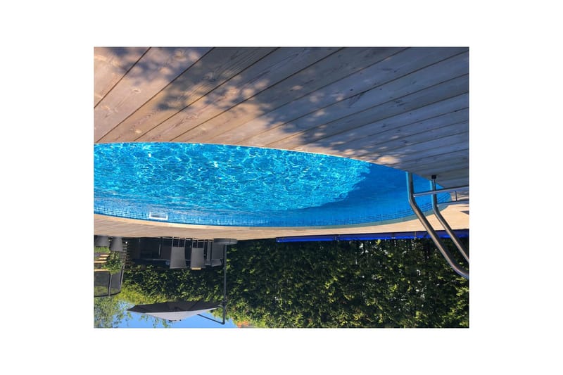 Stålvægspool Planet Pool Premium Rund Ø 3,5 m, Persia Blå, 1,2 m - Ø 3,5 m, Persia Blå, 1,2 m - Have - Udendørsbad - Pool - Fritstående pool
