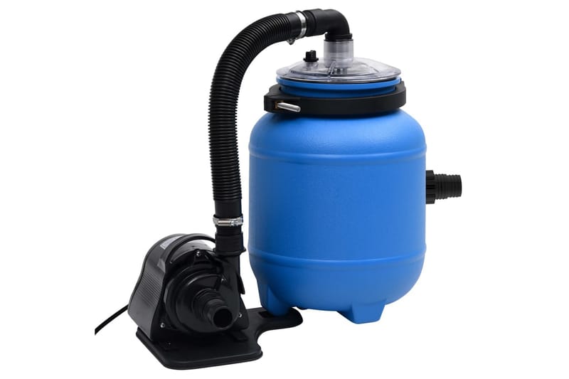 poolfilterpumpe 4 m³/t sort og blå - Have - Udendørsbad - Poolreng�øring - Cirkulationspumpe & pool pumpe
