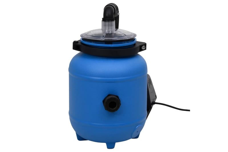 poolfilterpumpe 4 m³/t sort og blå - Cirkulationspumpe & pool pumpe