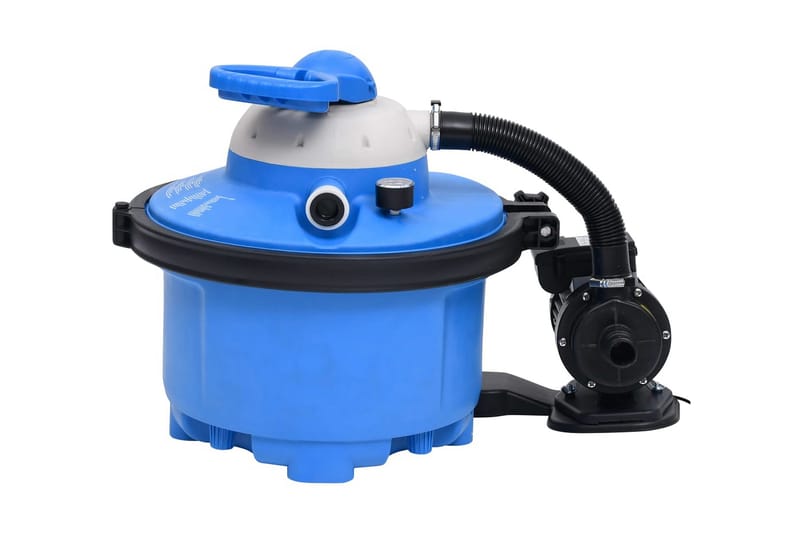 sandfilterpumpe 385x620x432 mm 200 W 25 l blå og sort - Have - Udendørsbad - Poolrengøring - Cirkulationspumpe & pool pumpe