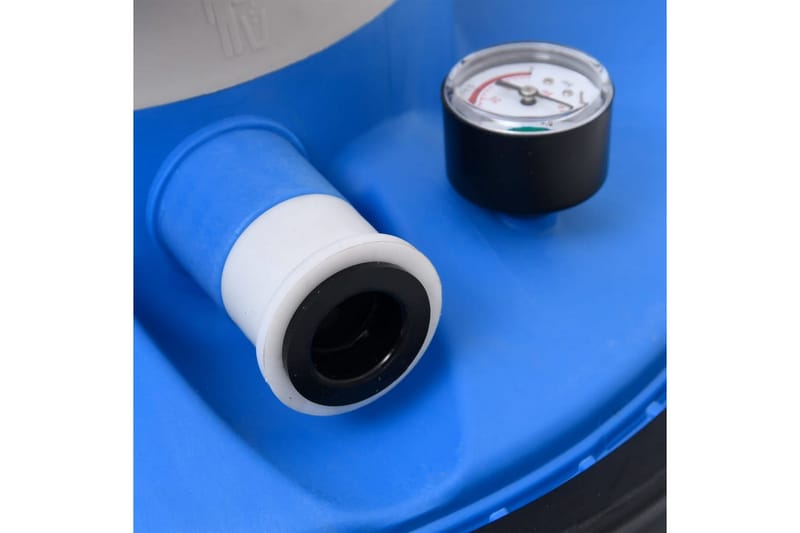 sandfilterpumpe 385x620x432 mm 200 W 25 l blå og sort - Have - Udendørsbad - Poolrengøring - Cirkulationspumpe & pool pumpe