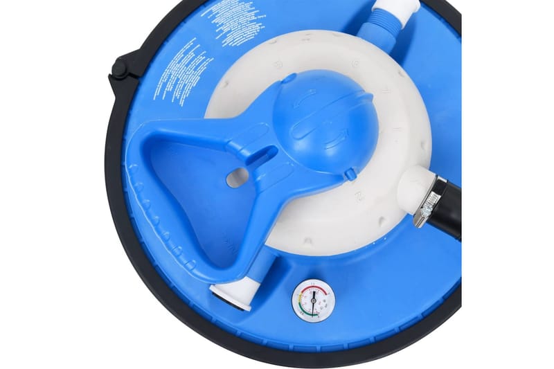 sandfilterpumpe 385x620x432 mm 200 W 25 l blå og sort - Cirkulationspumpe & pool pumpe